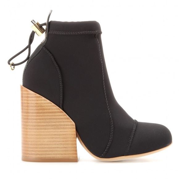 Chloe ‘Cameron’ Neoprene Ankle Booties - Picture 2 of 11
